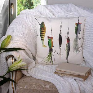 Throw Pillow Covers Fishing